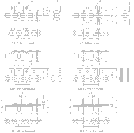 BS/DIN Standard Stainless Steel Attachment Chains